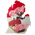 On The Ice Detroit Red Wings Painting
