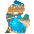 Torch Lake Painting