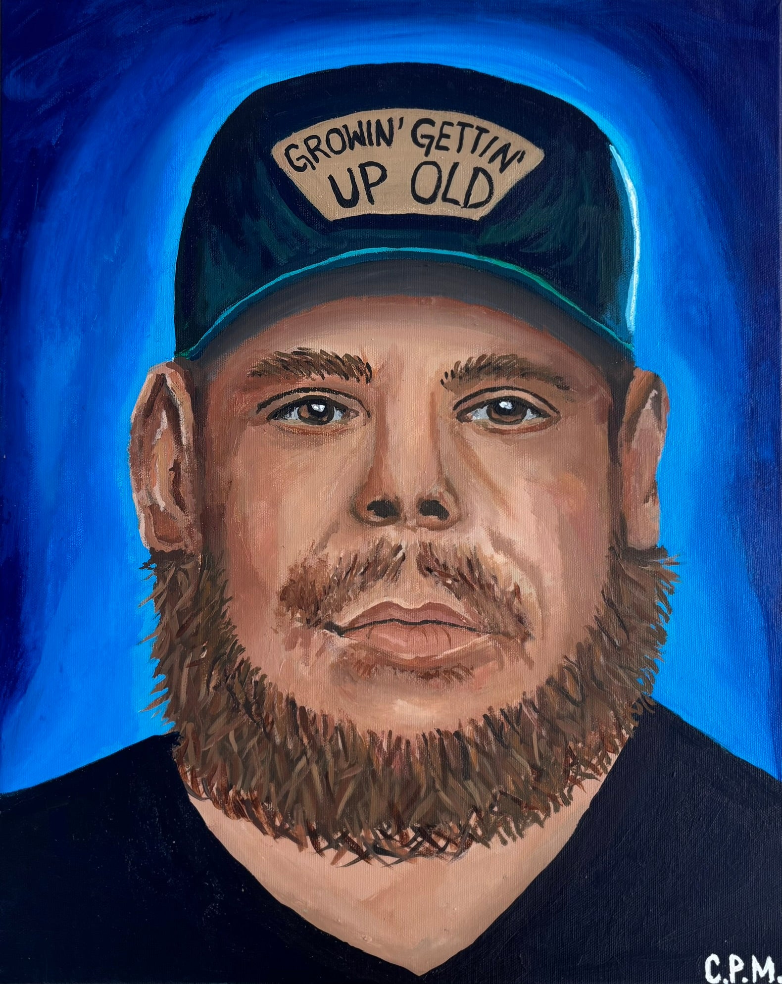Luke Combs Portrait- Growing up and Gettin' Old