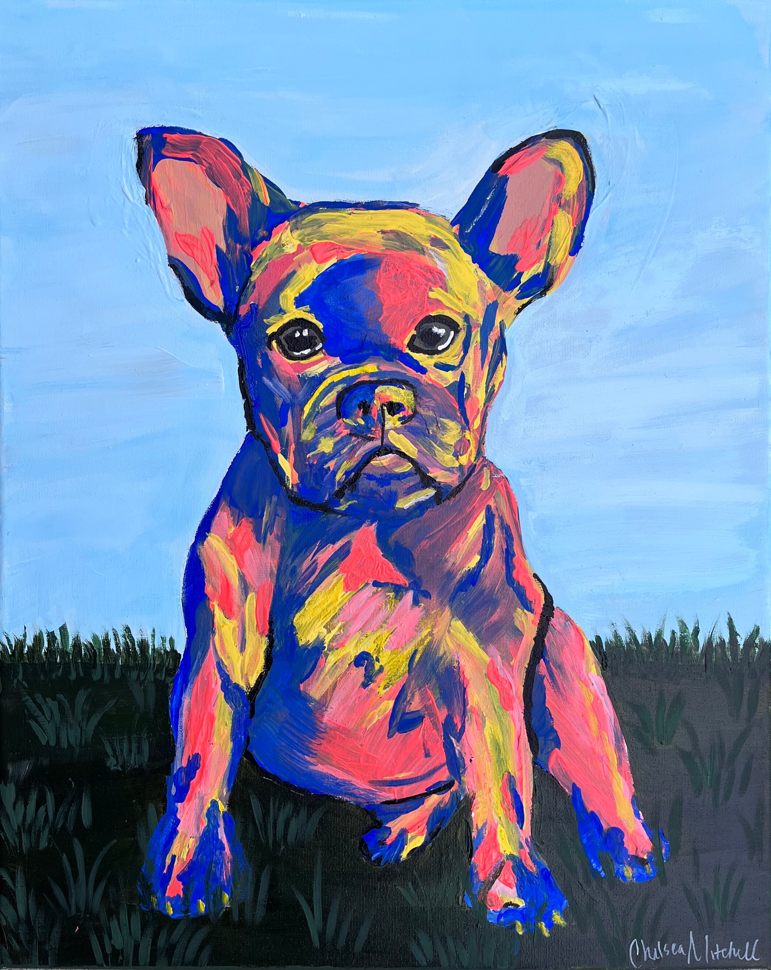 Tie Dye Frenchie