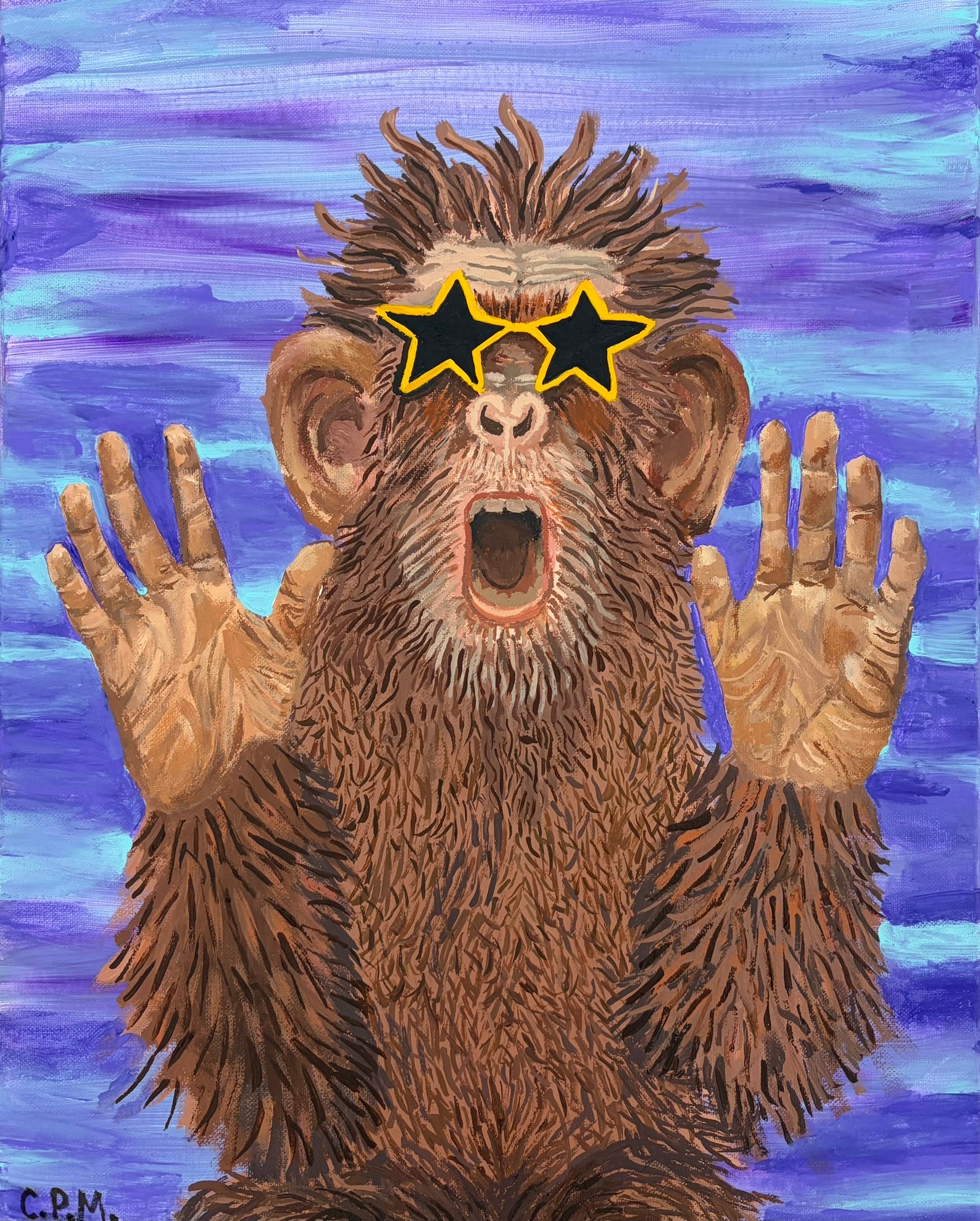 Anxiety Ridden Monkey