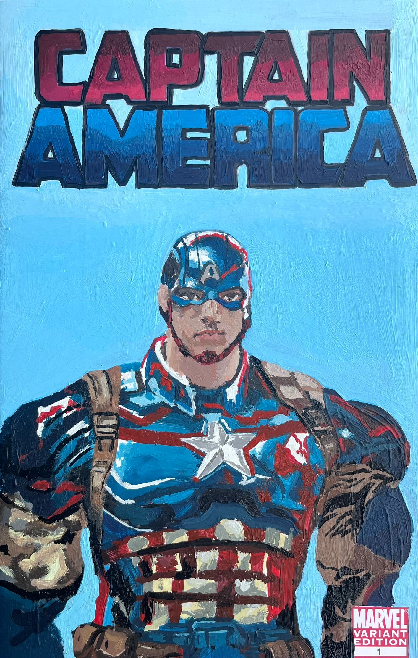 Captain America Comic Cover