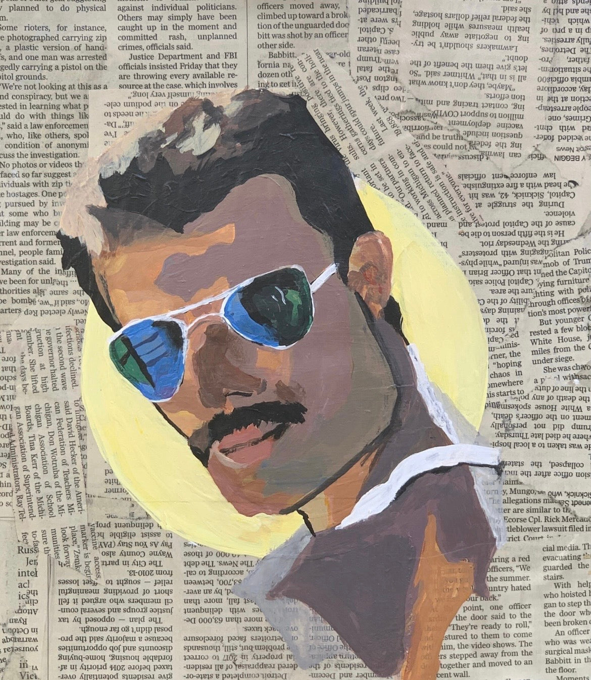 Freddy Mercury Portrait