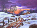 Snowy Winter Night