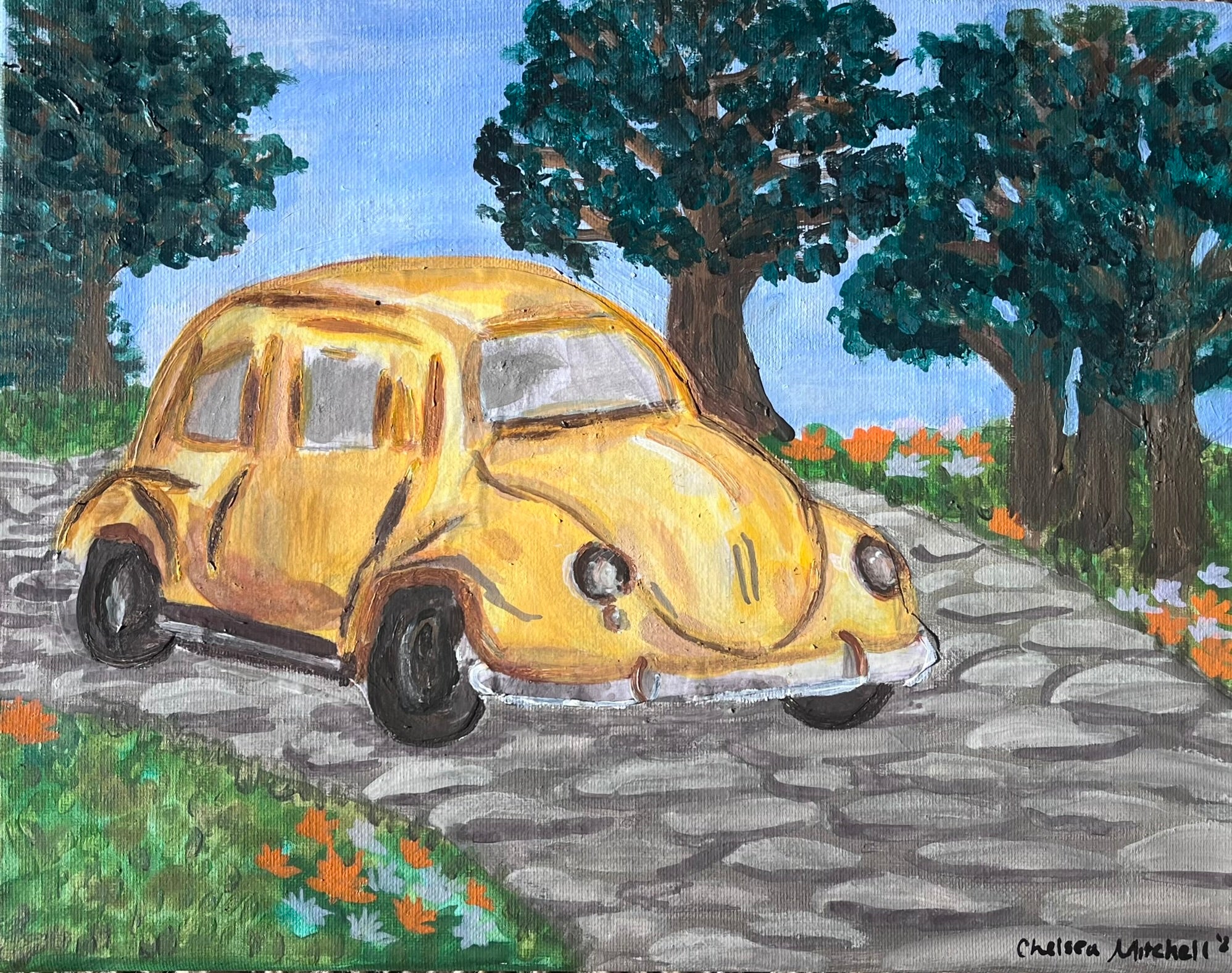 Yellow Bug Stroll